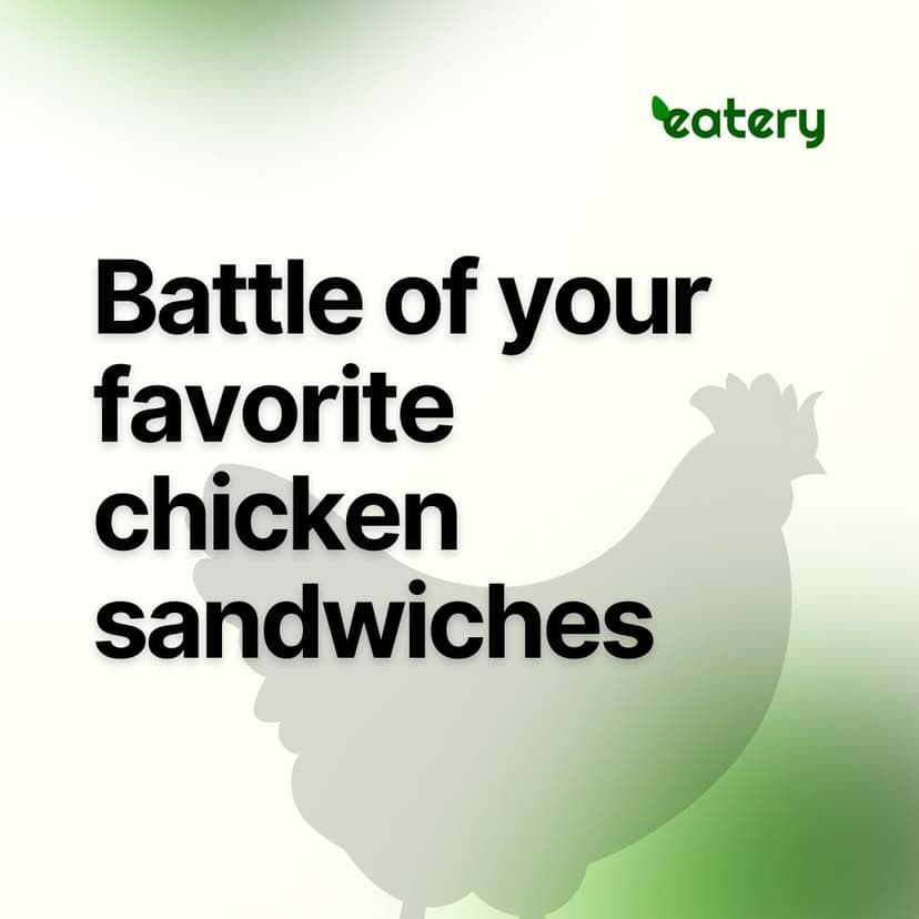 Battle of chicken sandwiches — comparing Chick-fil-A, Popeyes, and more by macros