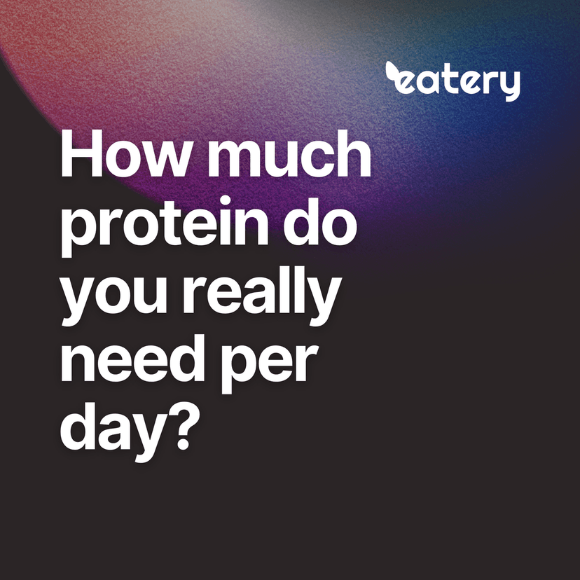 How much protein do I really need per day — infographic