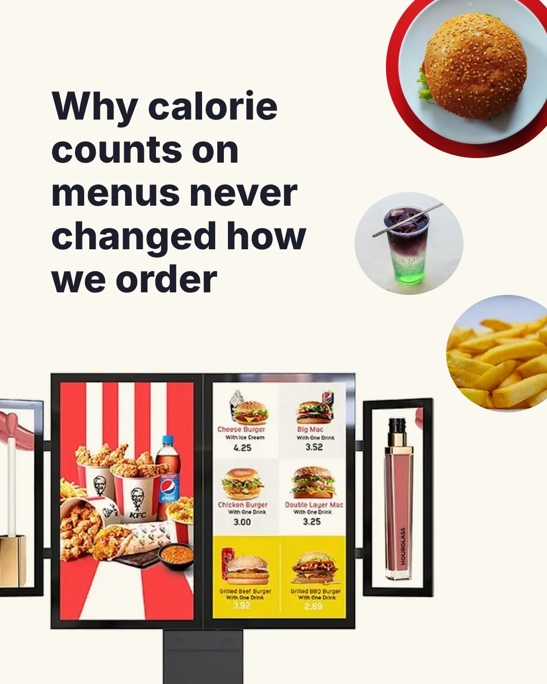 Eatery graphic: why calorie counts on menus never changed how we order